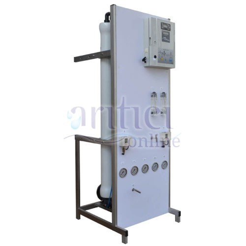 ALFA 140 1 Membranlı SS304 Paslanmaz Şaseli Ters Osmoz Sistemi 